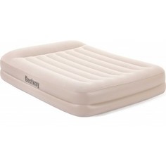 Надувная кровать Bestway 67696 Tritech Airbed 203х152х42 см с подголовником, встроенный электронасос,