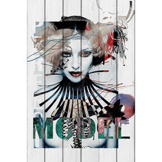 Картина на дереве Дом Корлеоне Модель 100x150 см