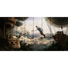 Картина на дереве Дом Корлеоне Романтика 70x140 см