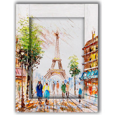 Картина с арт рамой Дом Корлеоне Прогулки по Парижу 80x100 см