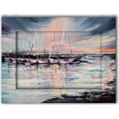 Картина с арт рамой Дом Корлеоне Причал 35x45 см