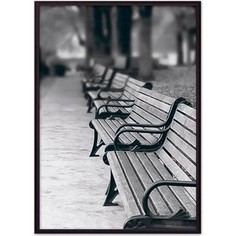 Постер в рамке Дом Корлеоне Парковая аллея 21x30 см