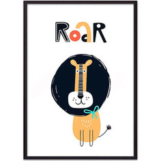 Постер в рамке Дом Корлеоне Лев Roar 50x70 см