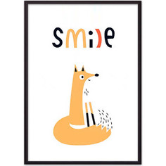 Постер в рамке Дом Корлеоне Лиса Smile 50x70 см