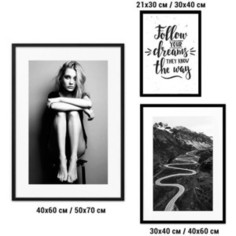 Набор из 3-х постеров Дом Корлеоне Коллаж Fashion №79 21х30 см 1 шт., 30х40 см 1 шт., 40х60 см 1шт.