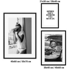 Набор из 3-х постеров Дом Корлеоне Коллаж Fashion №86 30х40 см 1 шт., 40х60 см 1 шт., 50х70 см 1шт.