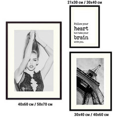 Набор из 3-х постеров Дом Корлеоне Коллаж Fashion №69 30х40 см 1 шт., 40х60 см 1 шт., 50х70 см 1шт.