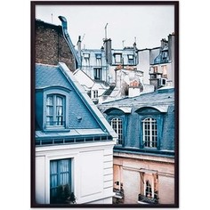 Постер в рамке Дом Корлеоне Парижские крыши 21x30 см
