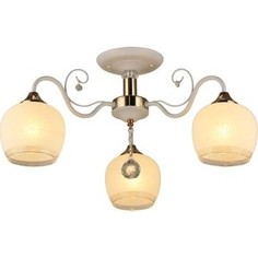 Люстра потолочная Imex MD.0655-3-S WT+FGD 3*60Вт Е27