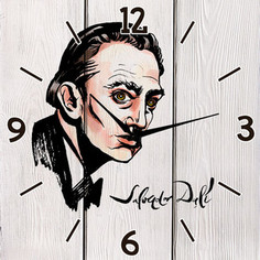 Настенные часы Дом Корлеоне Сальвадор Дали 30x30 см