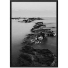 Постер в рамке Дом Корлеоне Морские камни 40x60 см