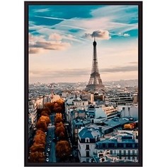 Постер в рамке Дом Корлеоне Осень в Париже 50x70 см
