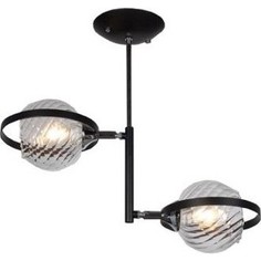 Люстра потолочная Imex MD.3149-2-S BK+CH 2*60Вт E27