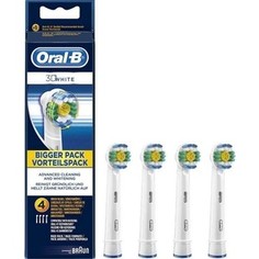 Насадка для электрических зубных щеток Braun ORAL-B 3D White 4шт