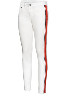Джинсы Skinny с лампасами Bonprix