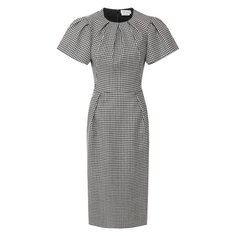 Шерстяное платье Alexander McQueen