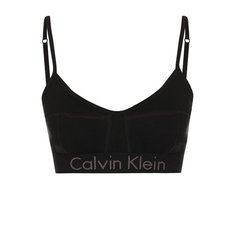 Хлопковый бюстгальтер с логотипом бренда Calvin Klein Underwear