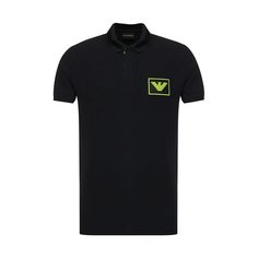 Хлопковое поло Emporio Armani