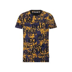 Хлопковая футболка Versace Jeans Couture