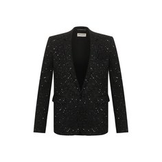 Пиджак с пайетками Saint Laurent