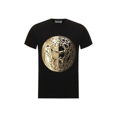 Хлопковая футболка Versace Jeans Couture