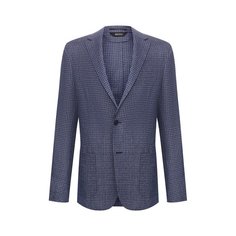 Пиджак из смеси шерсти и льна Z Zegna