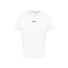 Хлопковая футболка Off-White
