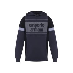 Хлопковое худи Emporio Armani