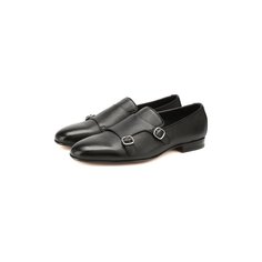 Кожаные монки Santoni