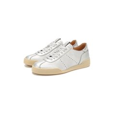 Кожаные кеды Santoni