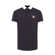 Хлопковое поло Emporio Armani