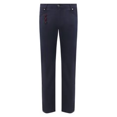 Брюки из смеси хлопка и шелка Marco Pescarolo