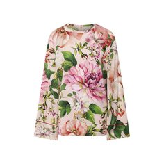 Шелковая блузка Dolce & Gabbana