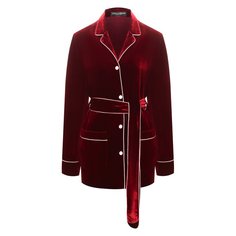 Бархатная рубашка Dolce & Gabbana