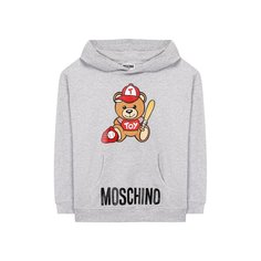 Хлопковое худи Moschino Kid