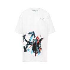 Хлопковая футболка Off-White