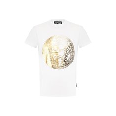 Хлопковая футболка Versace Jeans Couture