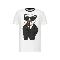 Хлопковая футболка Dolce & Gabbana