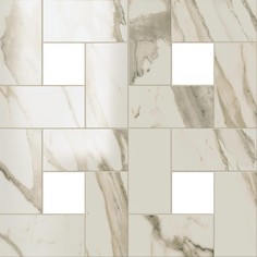 Мозаика Atlas Concorde Russia Supernova Marble Calacatta Gold Lap 45x45 см