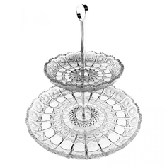 Этажерка Bohemia Crystal 32 см