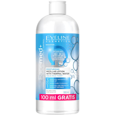 Мицеллярная вода Eveline Facemed+ 3 в 1 Jeju Moisturising Micellar Lotion 500 мл