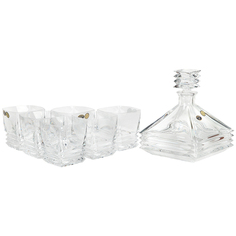 Набор для виски 7предм maria Bohemia- Пром (990/99999/9/59416/689-709)