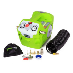 Компрессор 40в без аккумулятора и зарядного устройства greenworks g40sb (4100802)