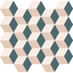 Мозаика Italon Элемент Куб Колд 30,5x33 см