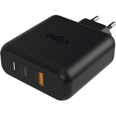 Сетевое зарядное устройство Vipe Travel Station M 60W черный VPTST60WBLK