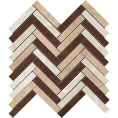 Мозаика Atlas Concorde Russia Force Blend Herringbone 29,8x29,3 см