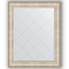 Зеркало в багетной раме Evoform серебро 100x125 см