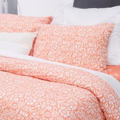 Комплект постельного белья S&J Нуга персиковая полутораспальный