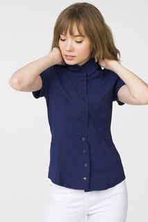 Рубашка женская Marimay 1628-1 синяя 48 RU