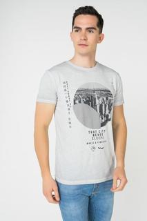 Футболка мужская LTB 84049 серая XL